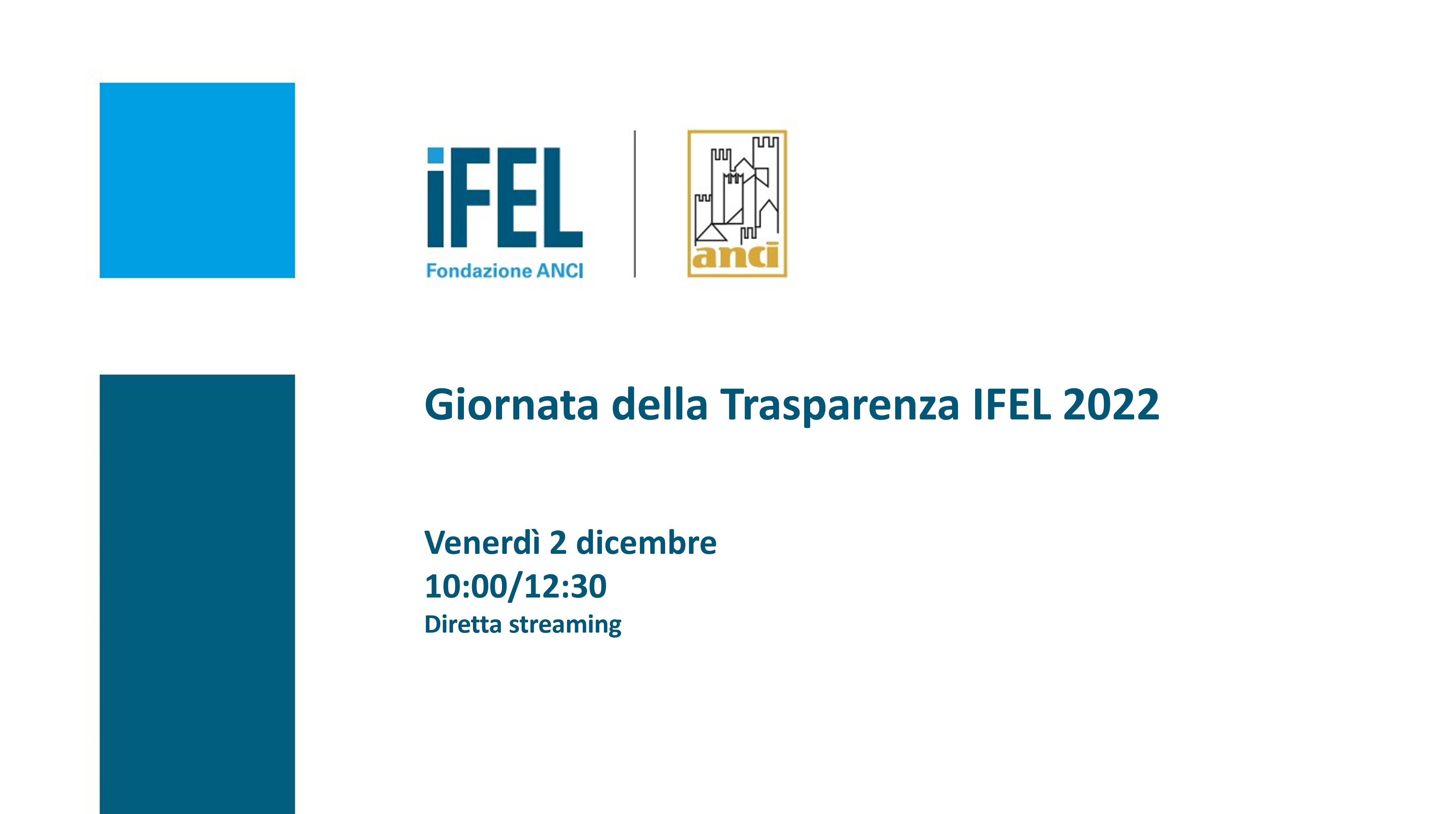 Giornata della Trasparenza IFEL 2022