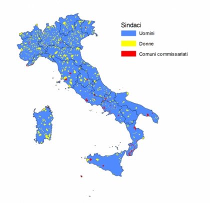 La partecipazione femminile alla carica di sindaco nei comuni italiani - Scheda n. 7