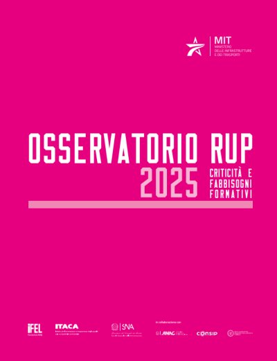 Osservatorio RUP 2025 - Criticit&agrave; e fabbisogni formativi