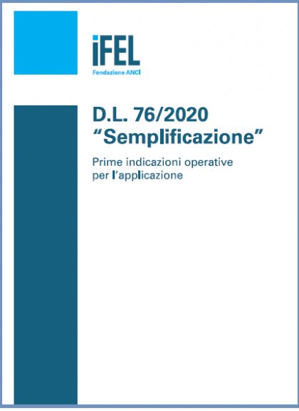 DL Semplificazione: prime indicazioni operative per i Comuni